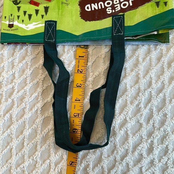 Trader Joe’s Plastic Reusable Shopping Tote Bag 6 Gallon Colorado Skiing Camp - Picture 10 of 12